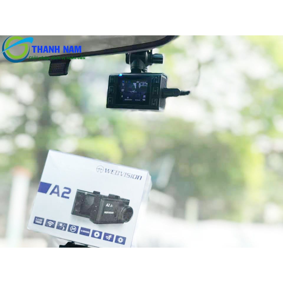 (Miễn phí lắp đặt) Camera hành trình Webvision A2 – Kết nối WIFI Xem video qua điện thoại