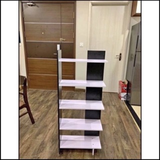 Kệ sách gỗ 5 tầng màu trắng