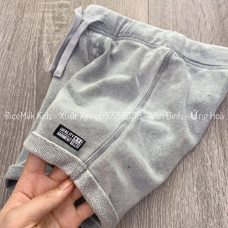 Quần da cá siêu mềm hm màu ghi