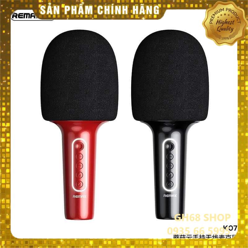 (Mới)Micro Karaoke 2022 không dây thông minh Remax K07 hỗ trợ trí tuệ nhân tạo