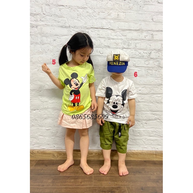 Áo phông/cộc bé trai/bé gái ninja, paw patrol, micky,..