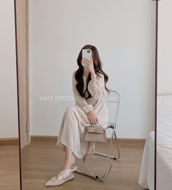 Váy hoa nhí tiểu thư ulzzang