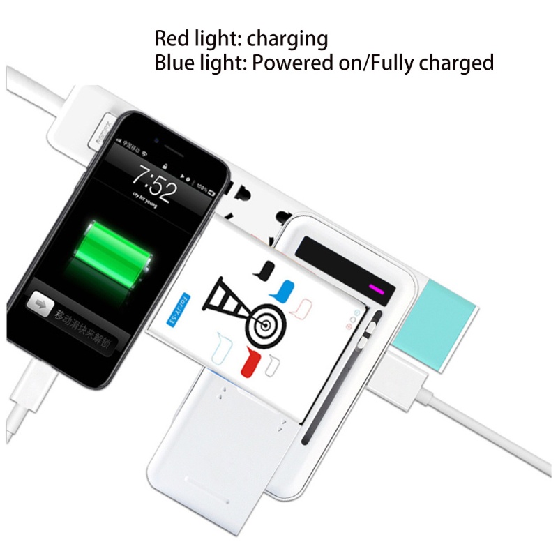 Dock Sạc Pin Di Động Với Cổng USB Cho Điện Thoại Di Động