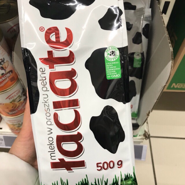 Sữa bột nguyên kem 27% béo Laciate Ba Lan