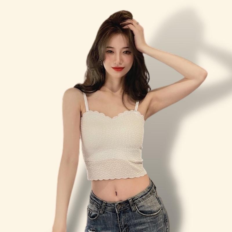 Áo Lót Nữ Cotton 2 Dây [Có Mút Ngực] ANN Official Áo Bra Nâng Ngực 2122