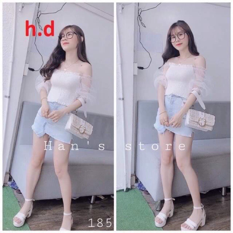 Áo chun toàn thân trễ vai HĐ12 0321