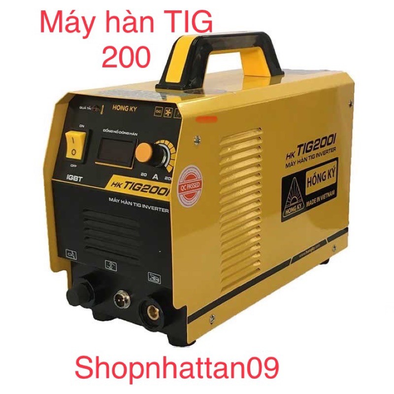 May Han Inox HKTIG200I Máy hàn điện tử Hồng Ký HK TIG 200I - Chính Hãng