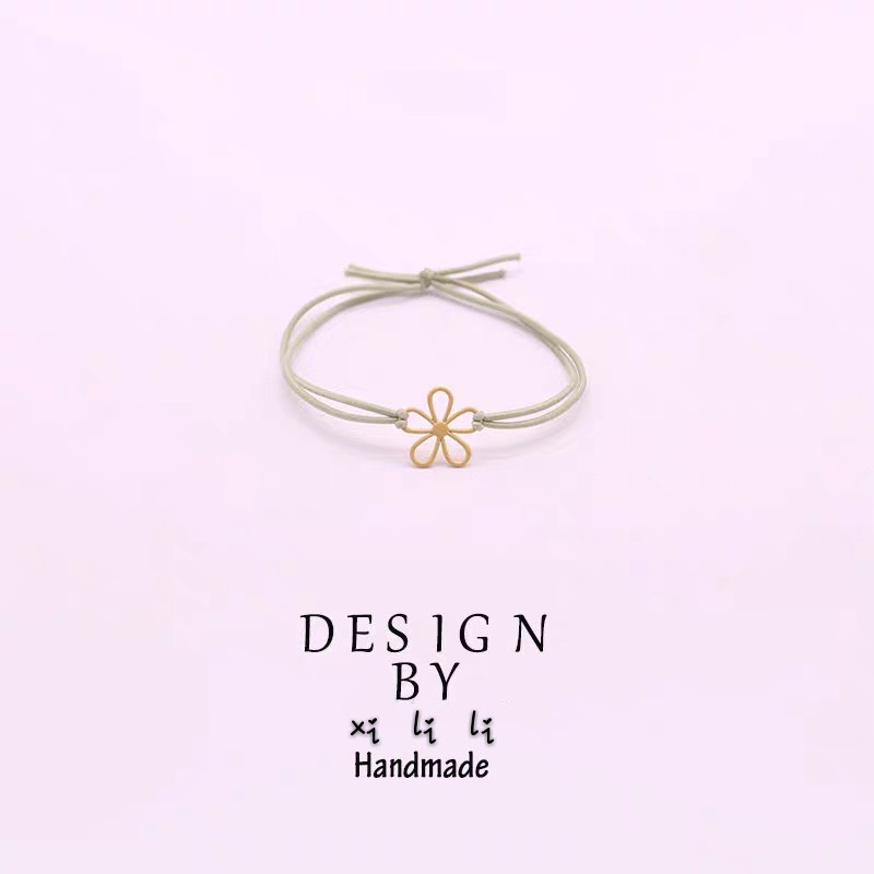 DÂY CỘT TÓC MINI HOA 5 CÁNH XINH XẮN NHỎ GỌN CHO NỮ