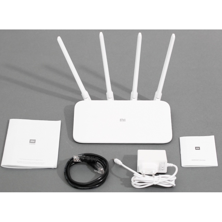 Bộ Phát Sóng Wifi Router Chuẩn AC Xiaomi 4A Gigabit Trắng - Bản quốc tế