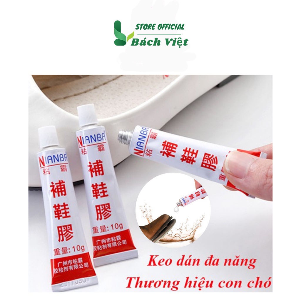 Keo dán giày dép, dán đa năng siêu dính - Dùng trên tất cả các chất liệu cao su, nỉ, gỗ, vải, da,...