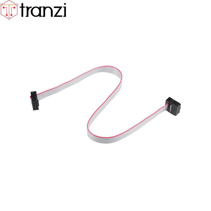 Dây cắm header 2.54mm IDE IDC 2x4P 25cm dập 2 đầu - túi 1 cái