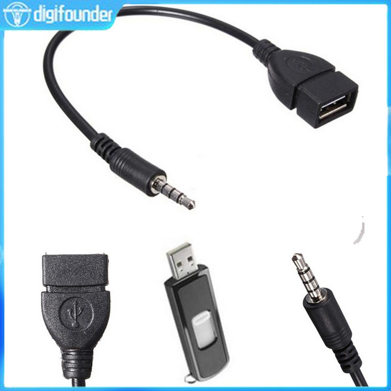 Cáp chuyển đổi giắc cắm 3.5mm sang cổng Usb 2.0 Type A