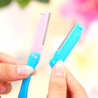 Bộ dao cạo, tỉa lông mày tóc mái 2 lưỡi ailin - giá sỉ
