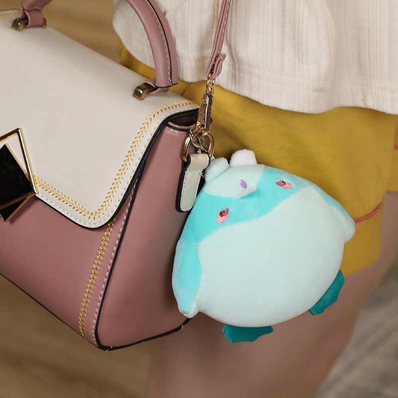 Genshin Impact Đồ chơi sang trọng Green Bird Gối sang trọng Genshin Tivat Zoo Series Doll Genshin Plush Doll Pillow Đệm