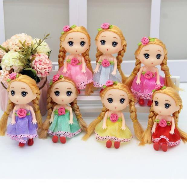 [GIÁ SỈ]  Sỉ 6 búp bê Chibi có móc khóa treo cặp siêu cute