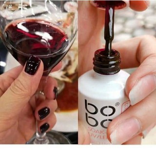 Sơn gel thạch BoBo màu đỏ rượu