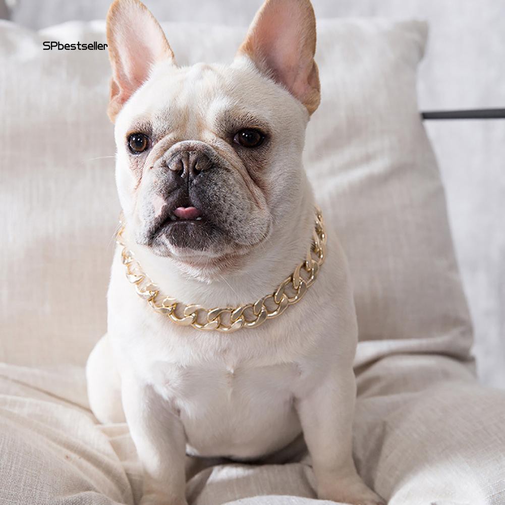 Vòng cổ mắt xích sành điệu dành cho thú cưng 36cm / 45cm