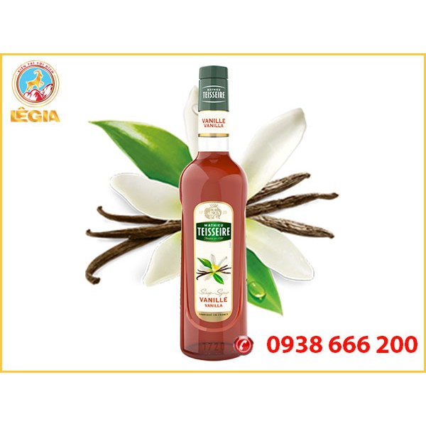 SIRO TEISSEIRE VANI 700ML (VANILLA SYRUP)