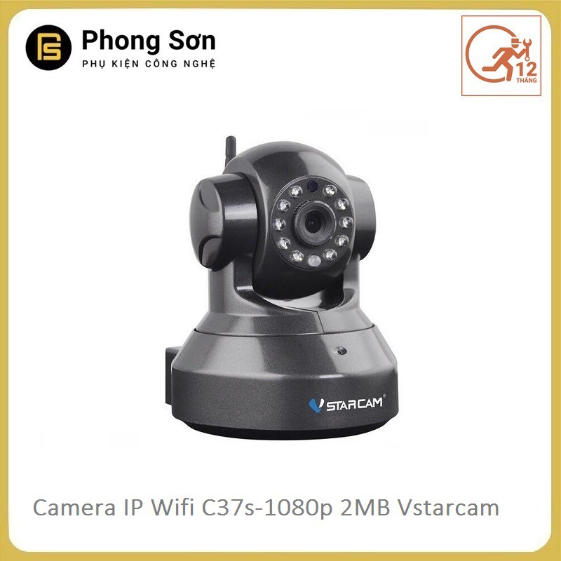 Camera wifi IP Vstarcam C37s Full HD 1080P , Bảo hành 12 tháng | BigBuy360 - bigbuy360.vn