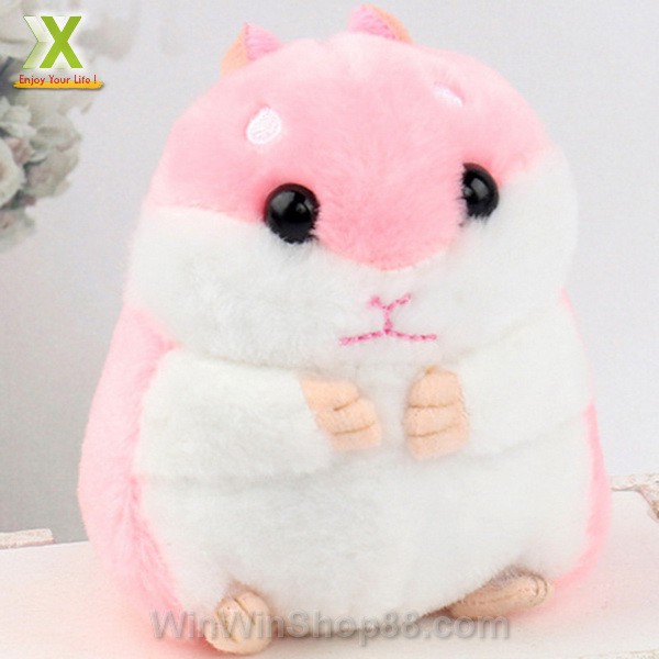 Móc khóa chuột Hamster dễ thương V.3, Móc khóa hình chuột Hamster siêu đáng yêu nhiều màu sắc - Winz.vn