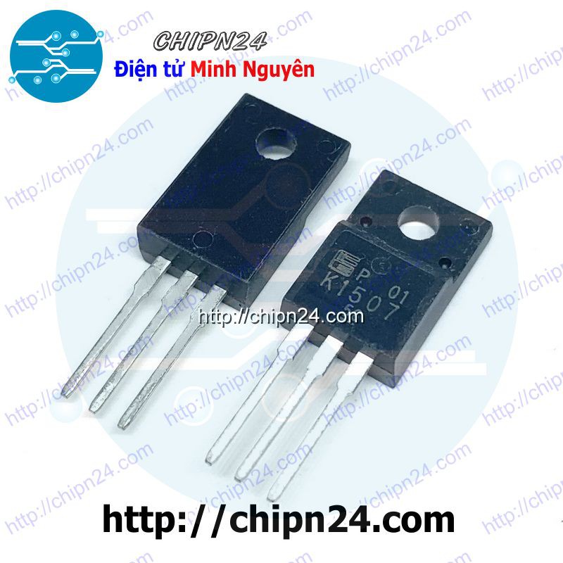 [1 CON] Mosfet K1507 TO-220F 9A 600V Kênh N (2SK1507 1507)