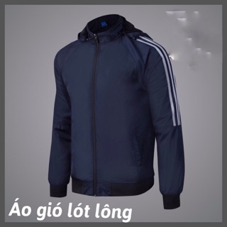 Áo khoác nam gió lót lông mềm cao cấp (kèm video, ảnh thật)
