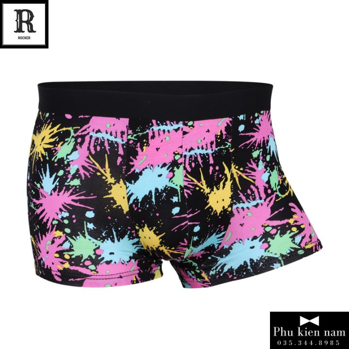 [Hộp] Combo 4 Quần Lót Nam Boxer Quần Sịp Thoáng Mát S027