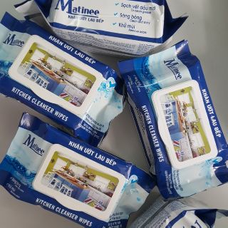 MATINEE COMBO 5 GÓI KHĂN ƯỚT LAU BẾP