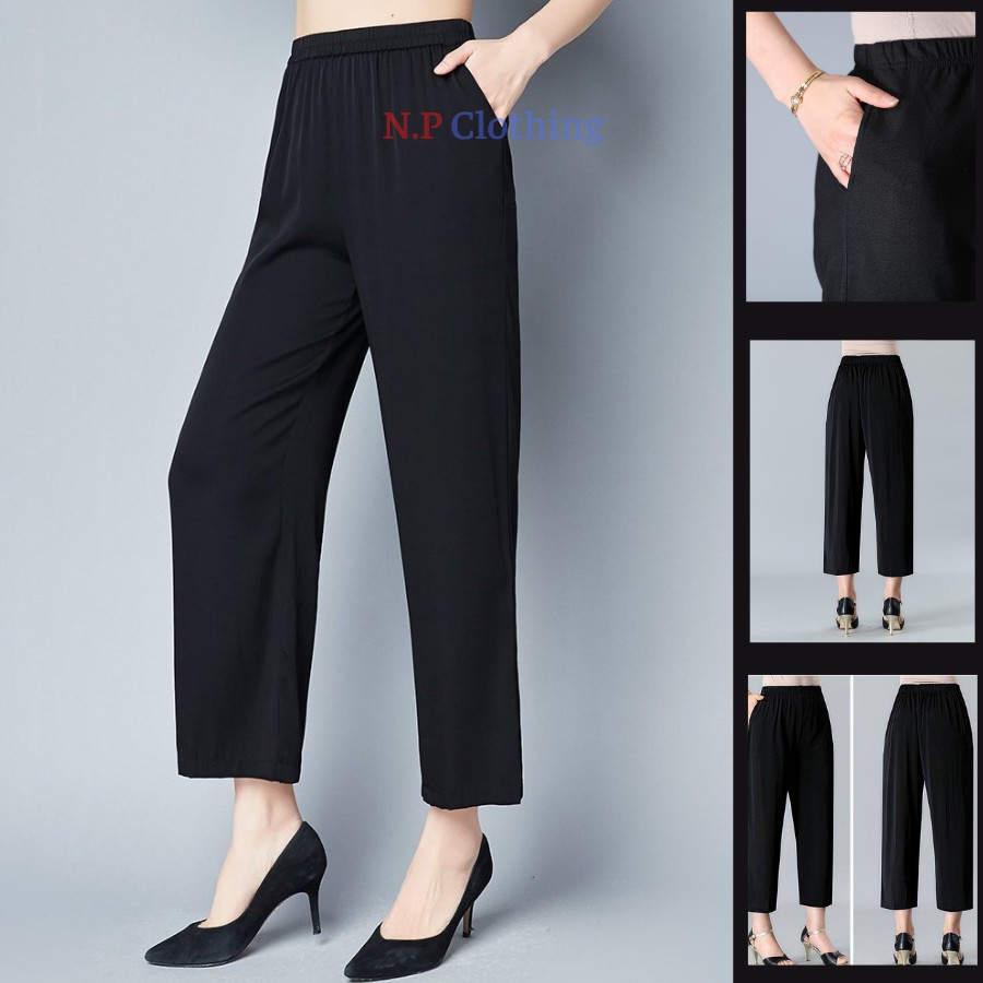 [Q001] Quần Trung Niên Chất Thun Dày Cao cấp Phong Cách Quần Tây Sang trọng, Kiểu Quần Trung Tuổi |Thời trang Trung Niên | BigBuy360 - bigbuy360.vn