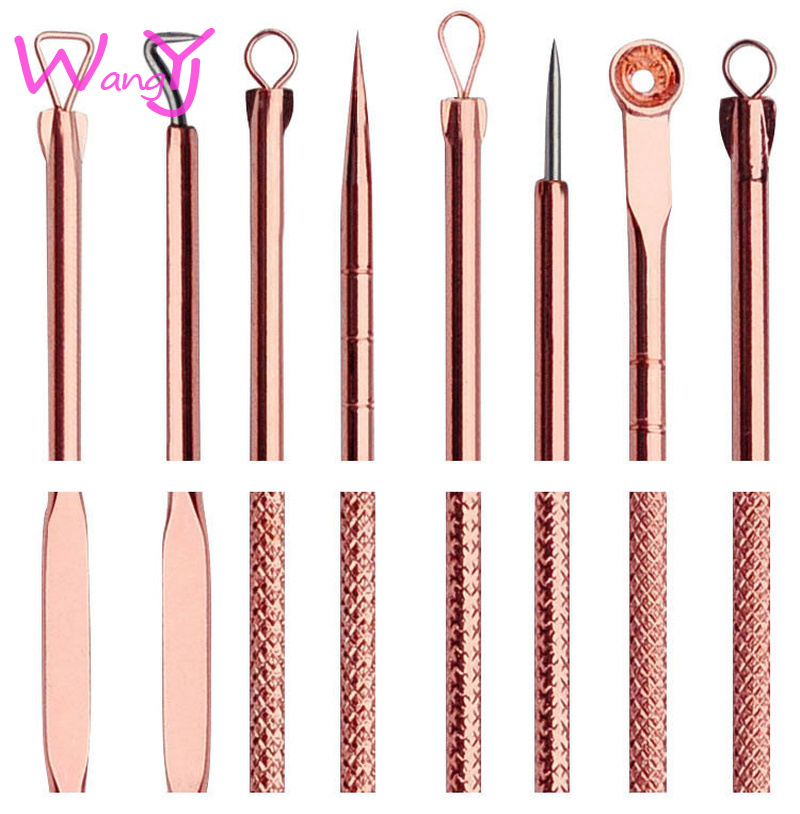 Bộ 4 dụng cụ nặn mụn thiết kế 2 đầu chất lượng cao