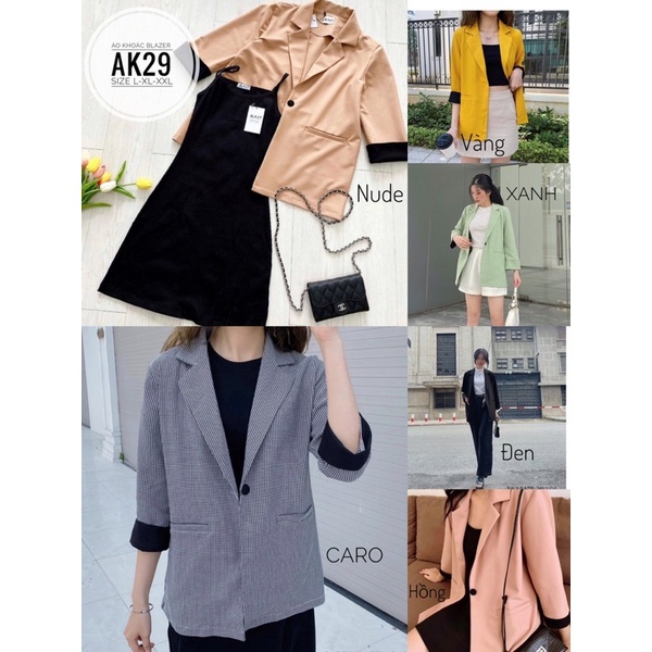Bigsize Áo khoác blazer AK29