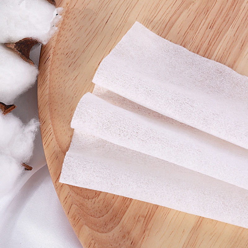 Khăn mặt khô Lameila dùng 1 lần lau khô, lau ướt , Giấy lau mặt dùng một lần Chất liêu Cotton