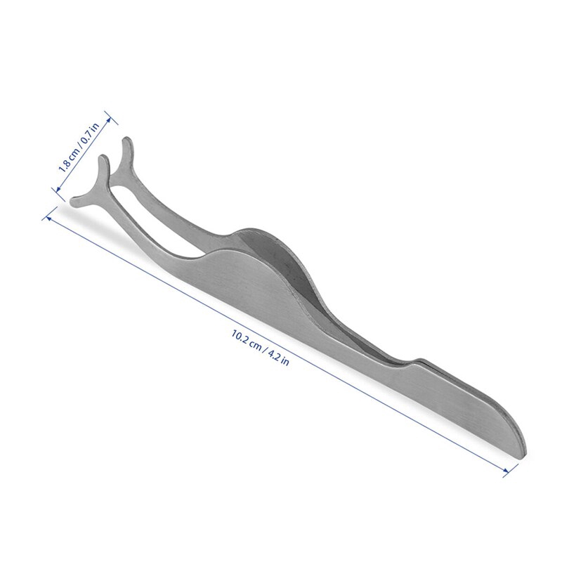 Nhíp gắn lông mi giả bằng thép không gỉ tiện dụng