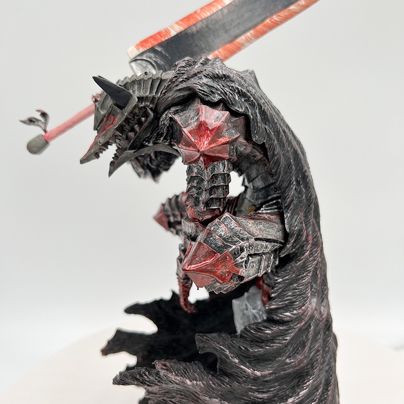 Mô Hình Nhân Vật Berserk Guts L Berserker Armor 25CM Bằng PVC Không Hộp