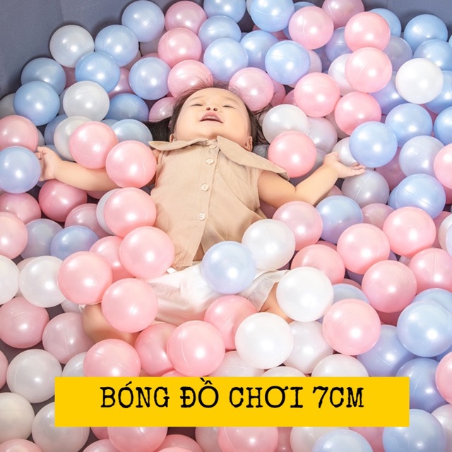 10 quả Bóng đồ chơi cao cấp loại to 7cm đường kính