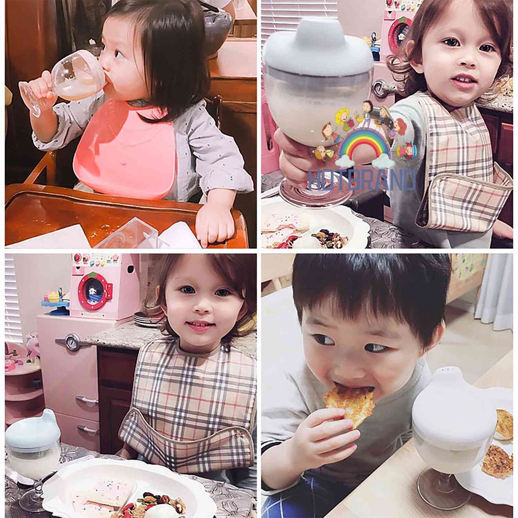 Ly Uống Rượu Bằng Thủy Tinh Không Đổ Cho Bé