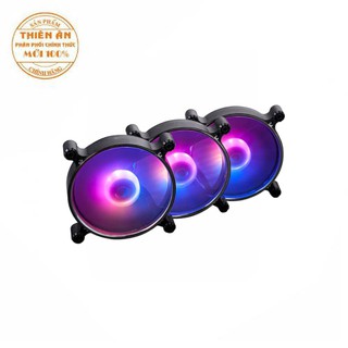 FAN CHANPION SLIM RGB ( Bộ 3 Fan RGB Có Hub + Controler ), gắn cho máy game