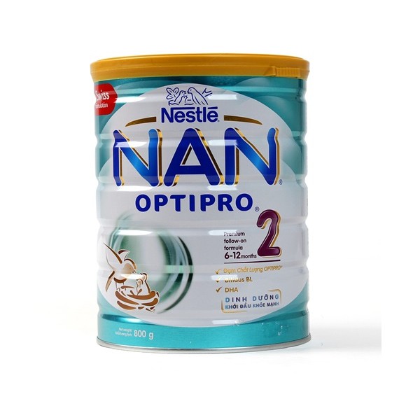 (Nhập TKB0818W1B giảm 3% ) Sữa NAN 2 Optipro , Nestlé Thụy Sĩ, 400g, 6-12 Tháng