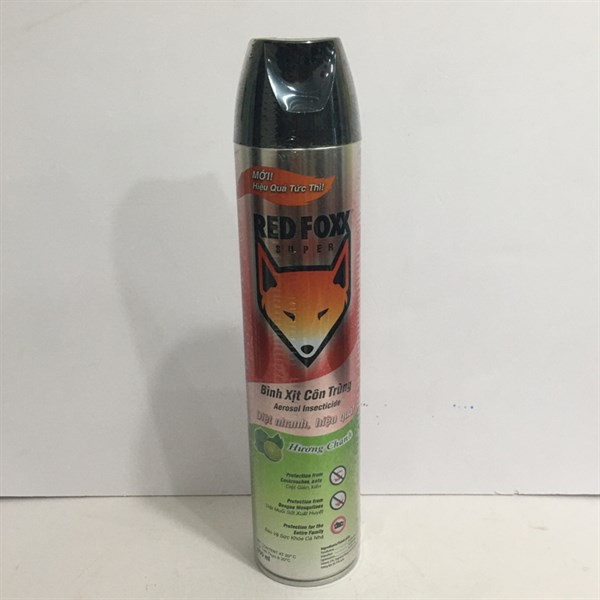 Xịt côn trùng Red Foxx Chanh 600ml