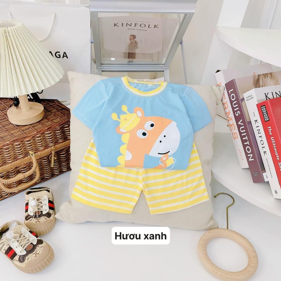 Bộ Cộc Tay  Minky Mom-New - Thun Lạnh cho bé 4-17kg