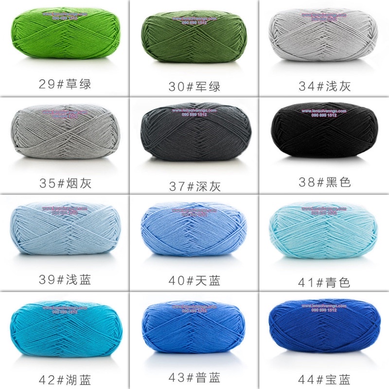 Len Susan’s Family 5 (cuộn 100gr) (Bảng màu 1)