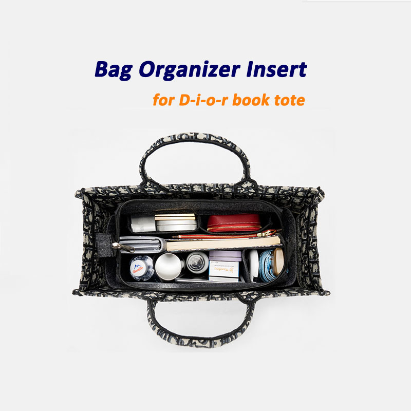 Bag Insert for book tote, Bag Organizer Insert, Purse Organizer