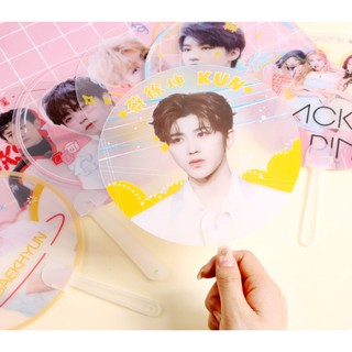 Quạt nhựa cầm tay Chu Chính Đình - Nine Percent 9% (quạt trong)