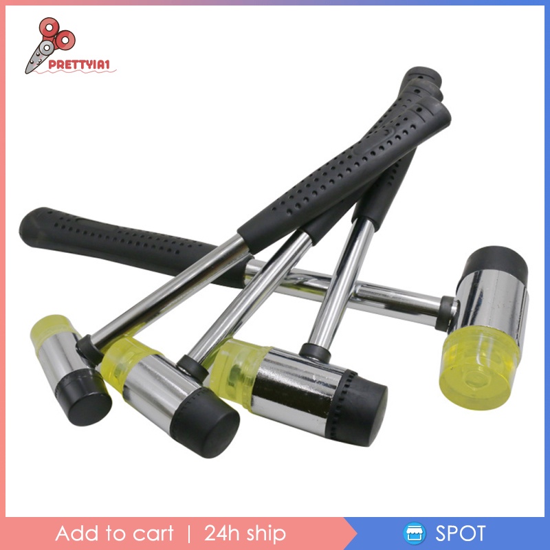 Búa Hai Đầu Cao Su Prettyia1 Kích Thước 30mm Chuyên Dụng Sửa Chữa Nội Thất