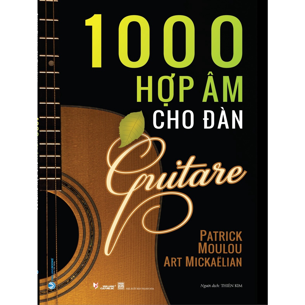 Sách 1000 Hợp âm cho đàn Guitare