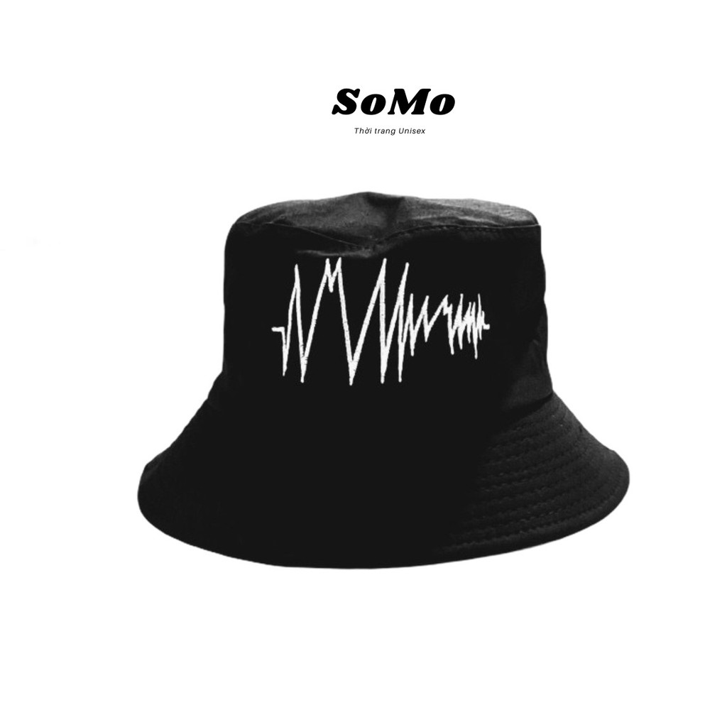 Nón Bucket Tròn Unisex Đồ Thị Mũ Nam Nữ Phong Cách Ulzzang SOMO