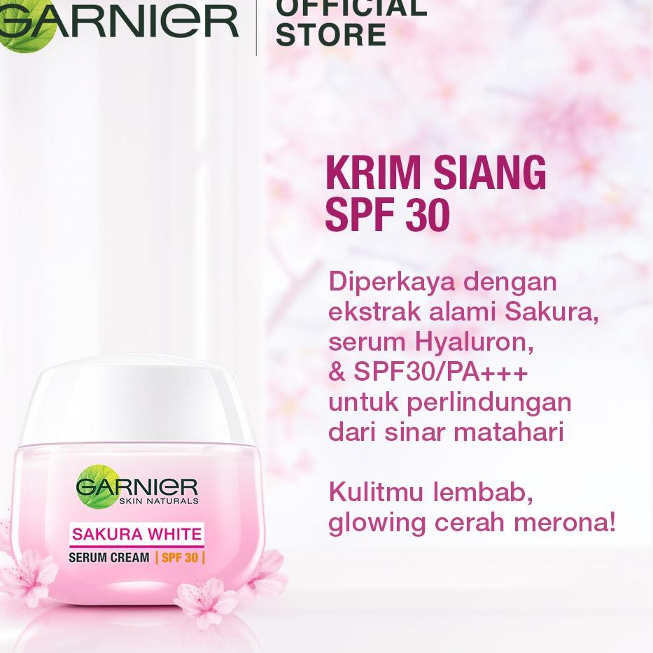 (Hàng Mới Về) Serum Garnier Sakura Trắng Chăm Sóc Da Ban Ngày 50ml