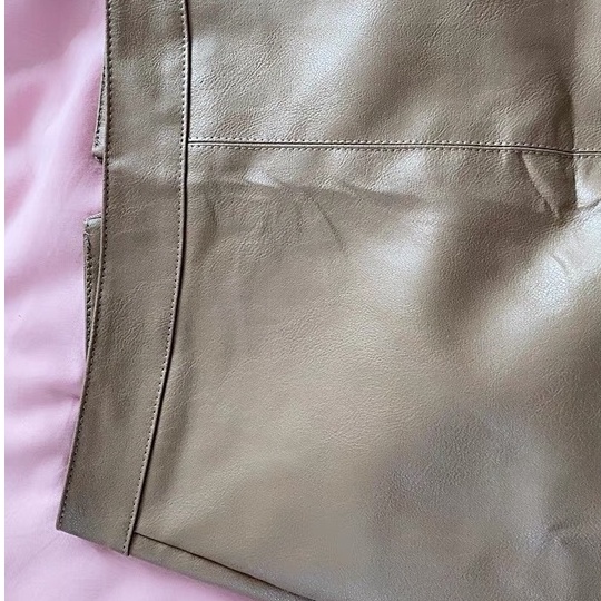 Chân váy da nữ, chân váy chữ A đủ màu có quần bên trong chất da mềm xịn phong cách Hàn Quốc 2021