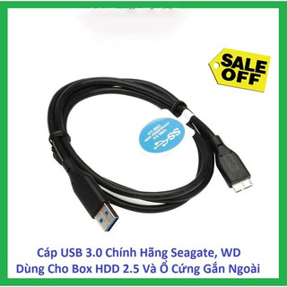 Cáp usb 3.0 dùng cho box hdd 2.5inch hoặc ổ cứng gắn ngoài