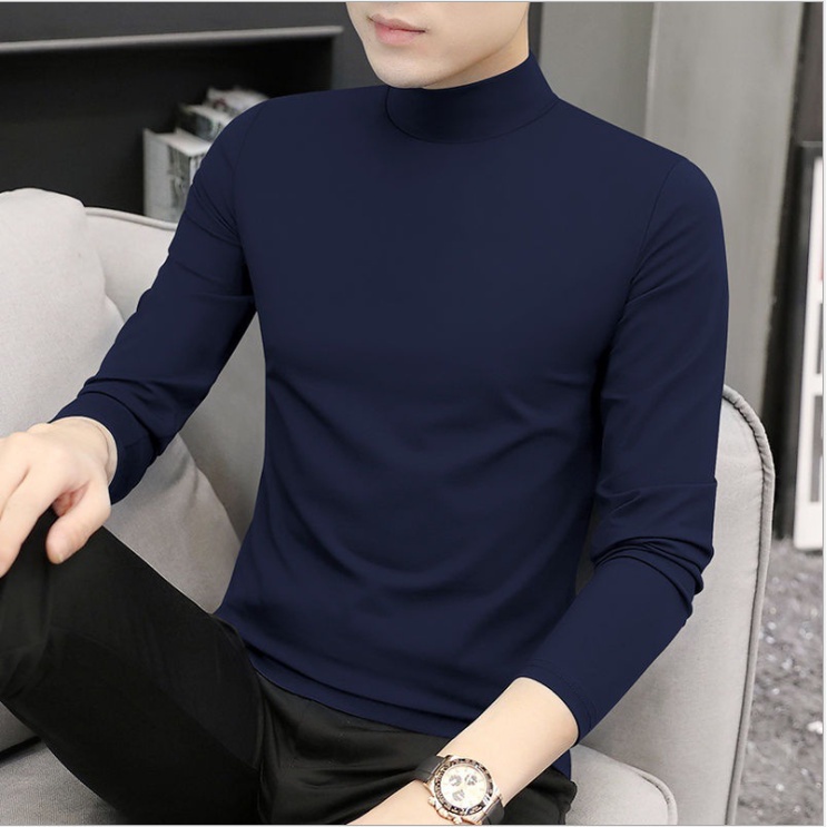 Áo giữ nhiệt lót nỉ cho bạn NAM cổ 5 phân siêu ấm, dầy MÃ 556